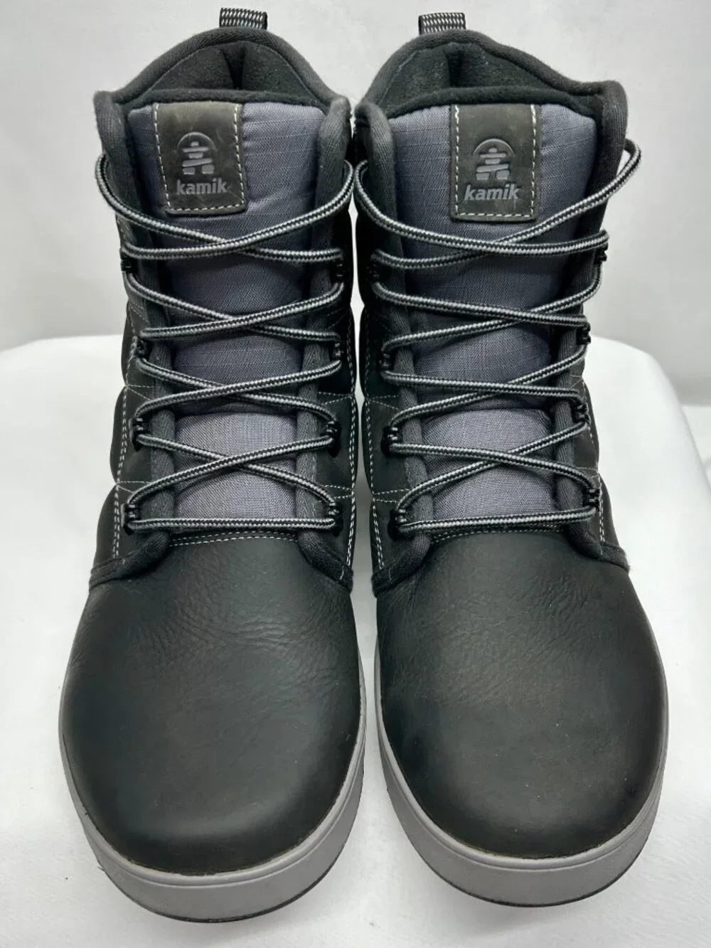Alpine Design Kamik Men's  Black Vibram Sole Waterproof Winter Boots Size 12
